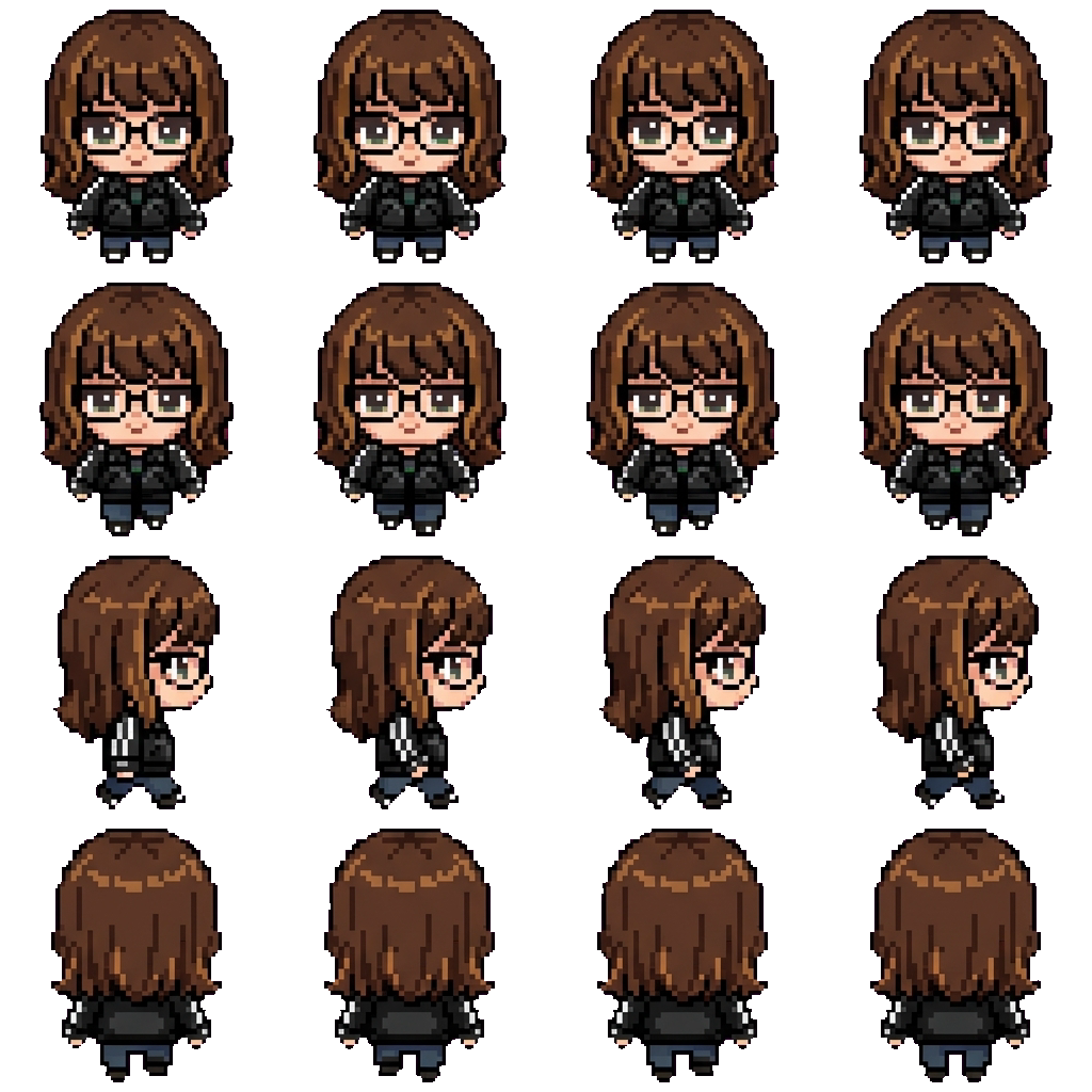 Luana movement sprite
