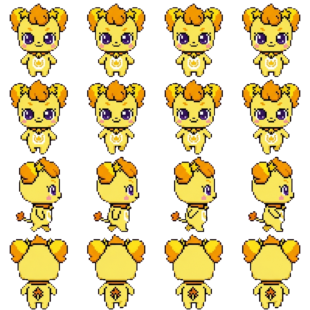 Gogoping movement sprite