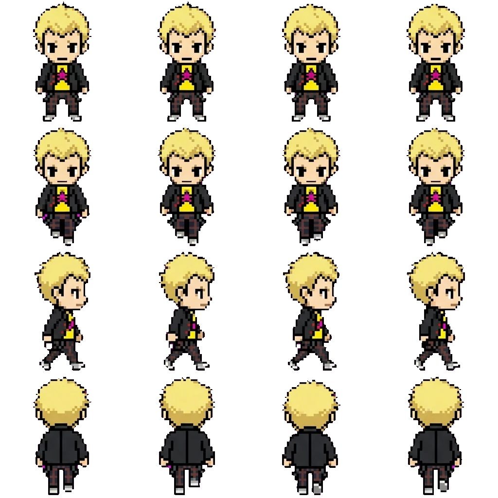 Ryuji Sakamoto movement sprite