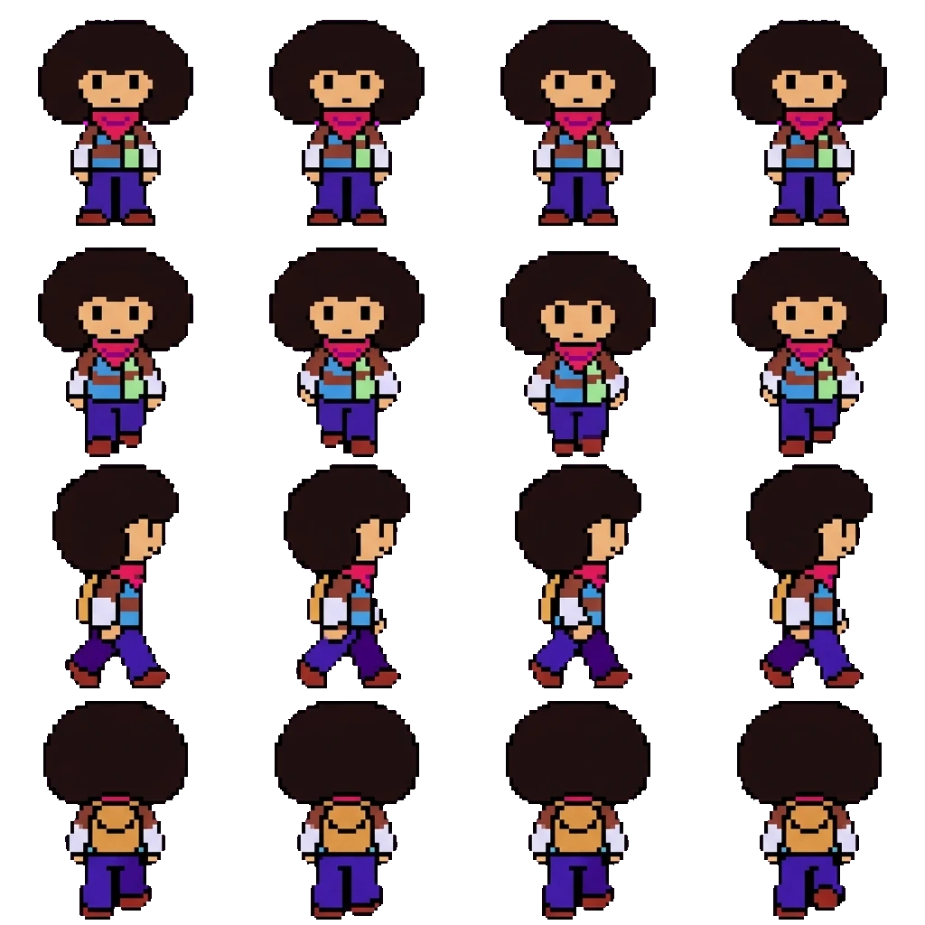 Diego movement sprite