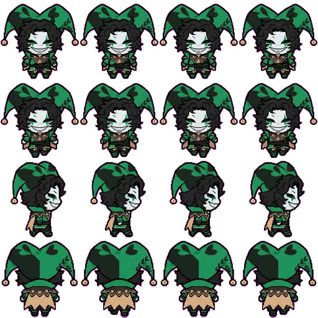 Arlequim movement sprite