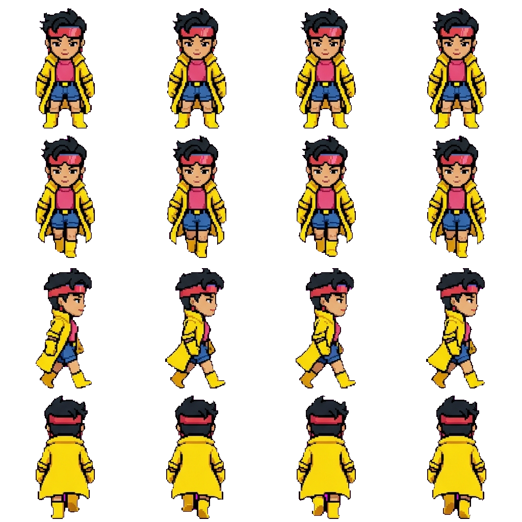 Jubilee movement sprite