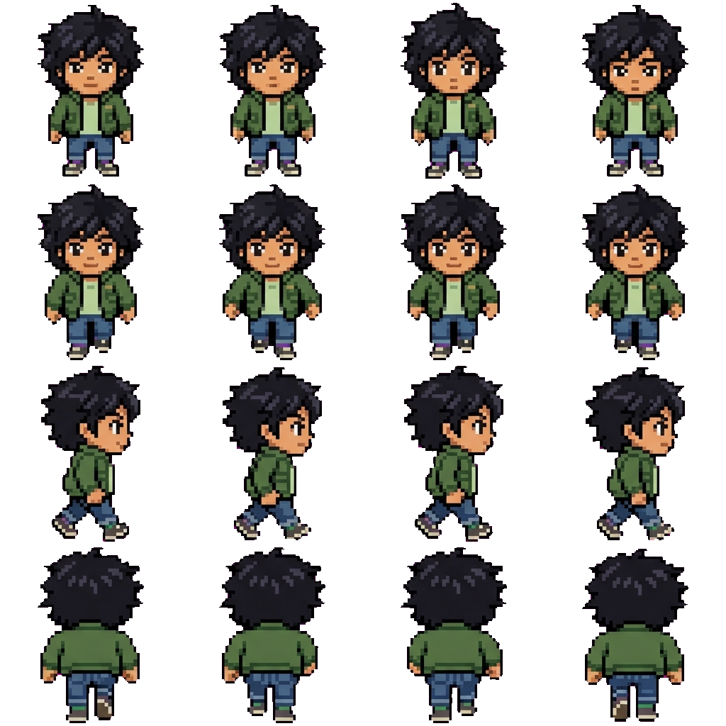 Mabel movement sprite
