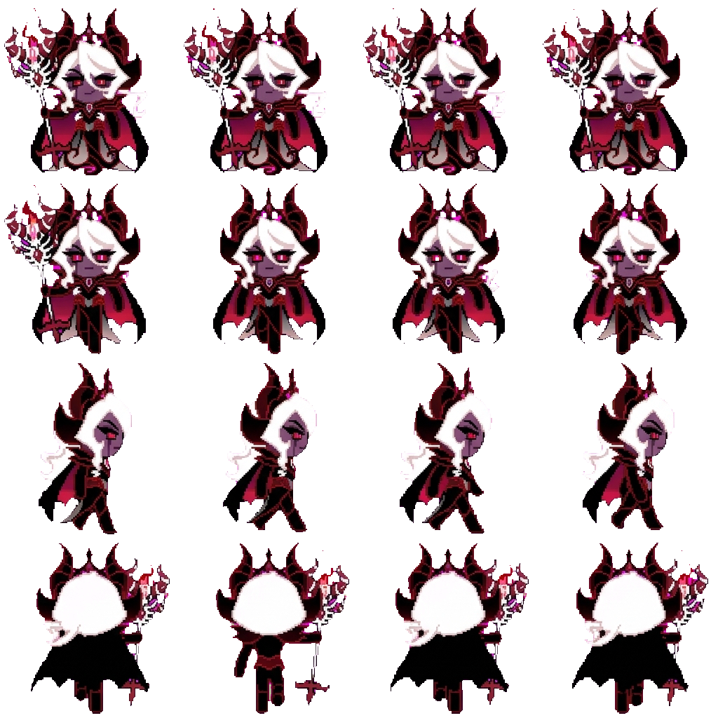 Dark Enchantress Cookie movement sprite