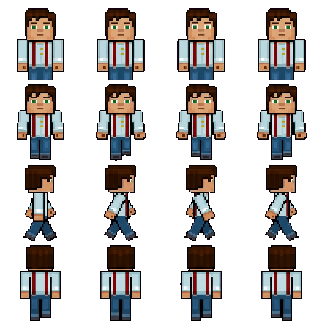 Jesse movement sprite