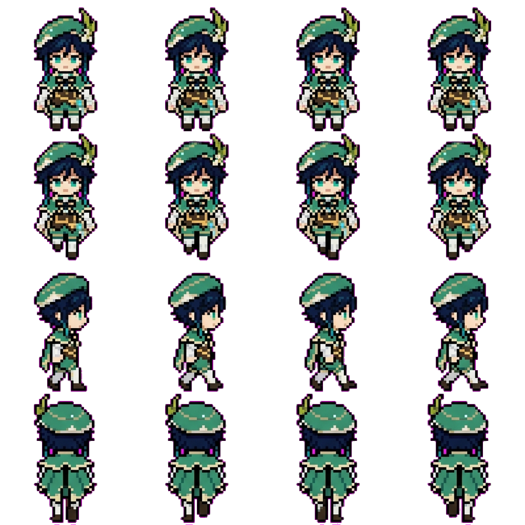 Venti movement sprite