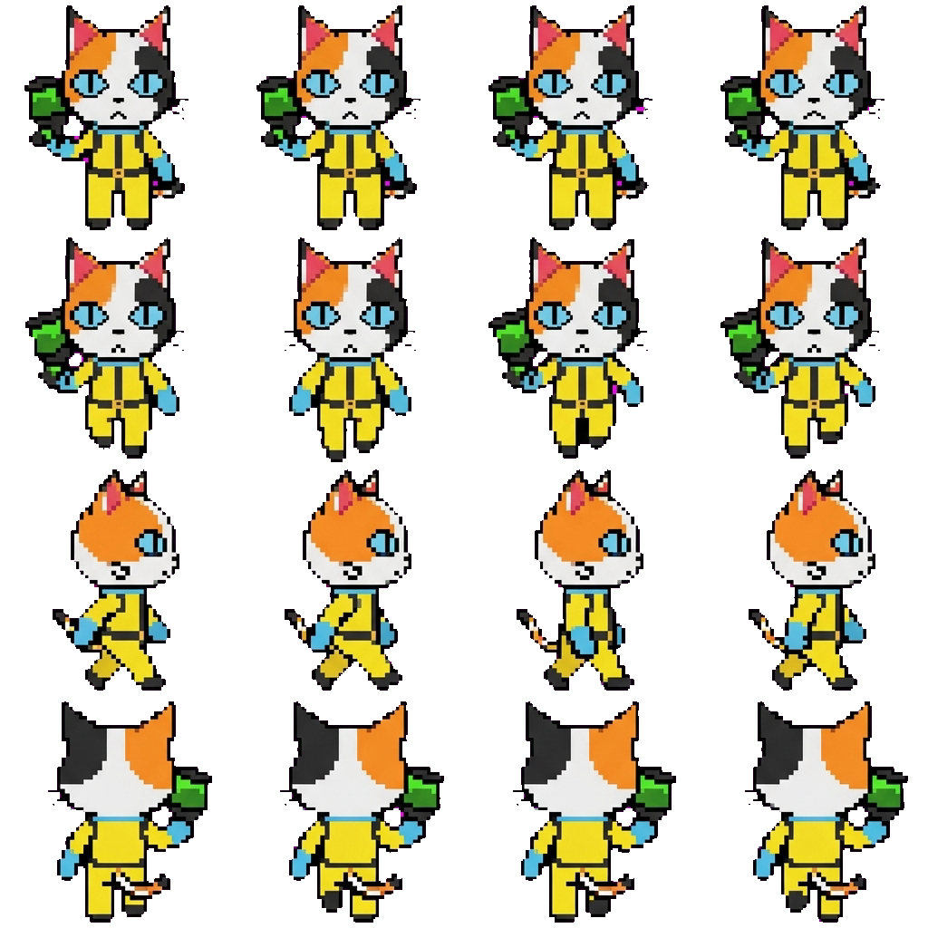 Sam movement sprite
