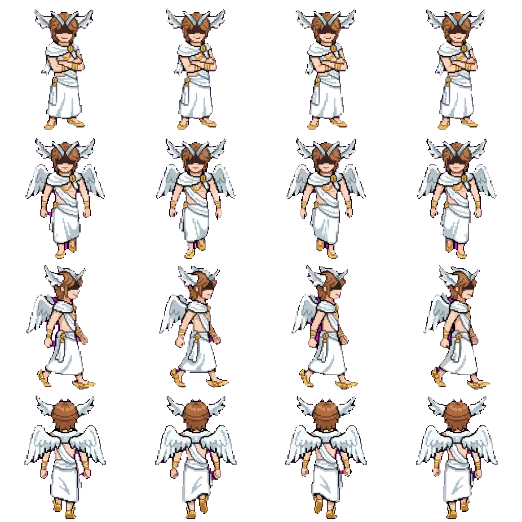Hermes movement sprite