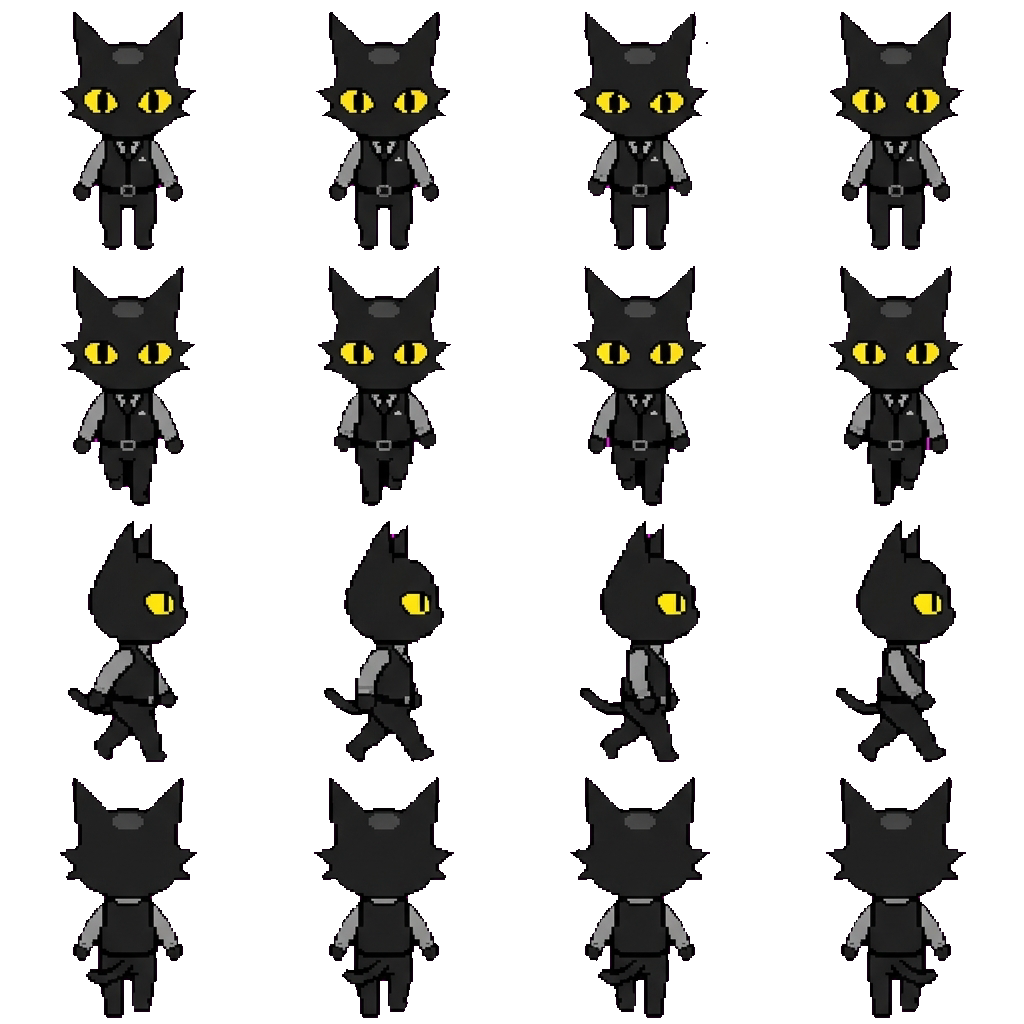 Secret Agent movement sprite