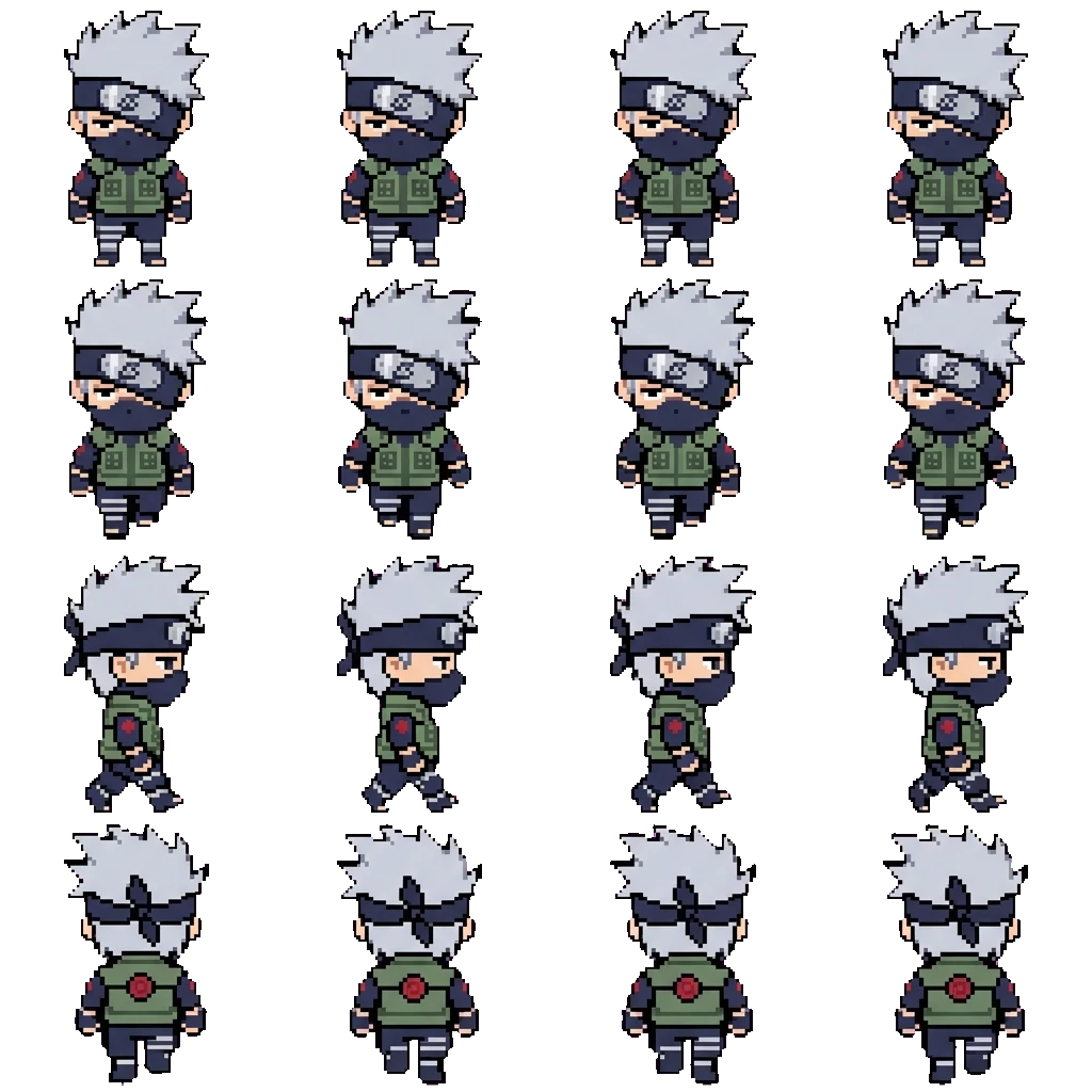 Kakashi movement sprite