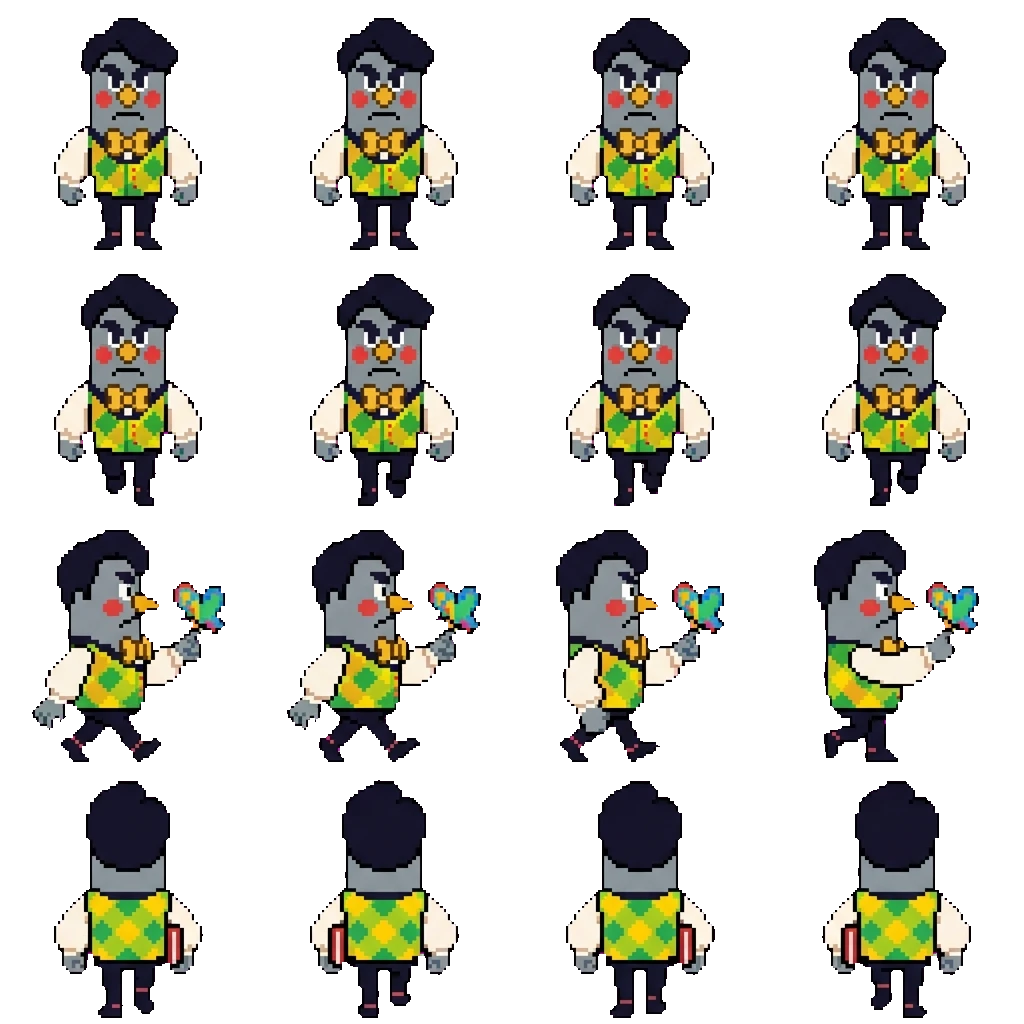 Frank Frankly movement sprite