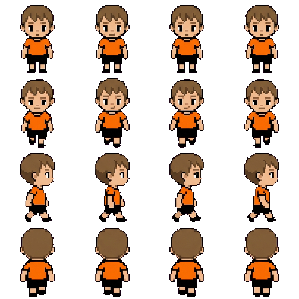 Brendon movement sprite