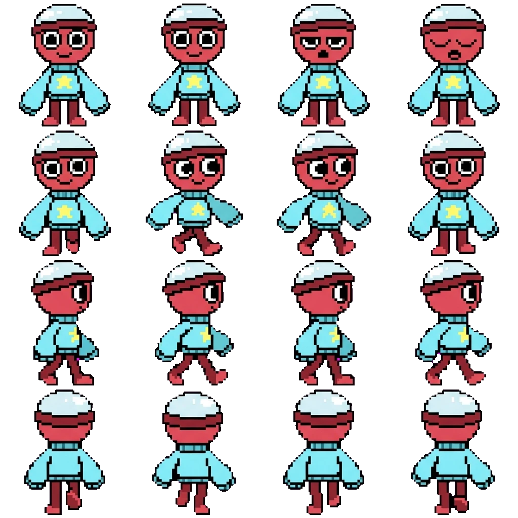 Gigi movement sprite