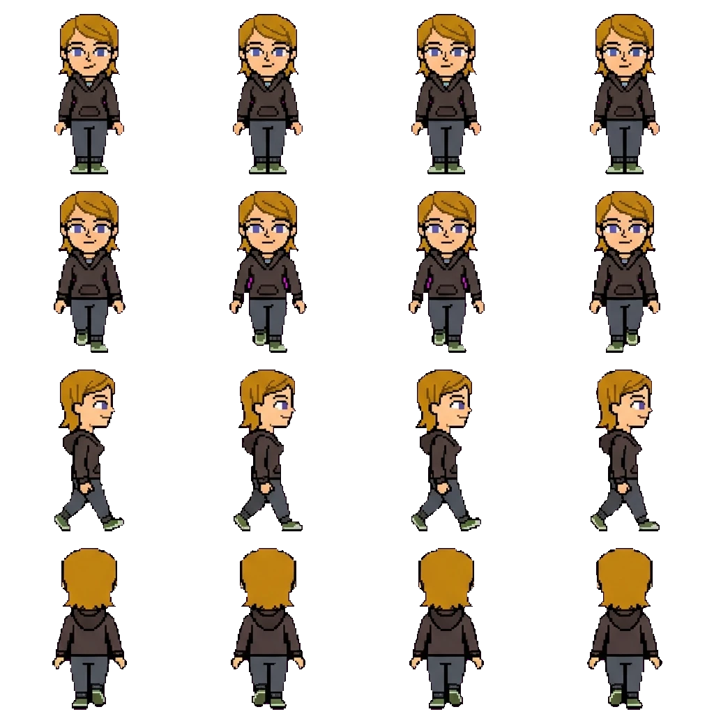 Jo movement sprite