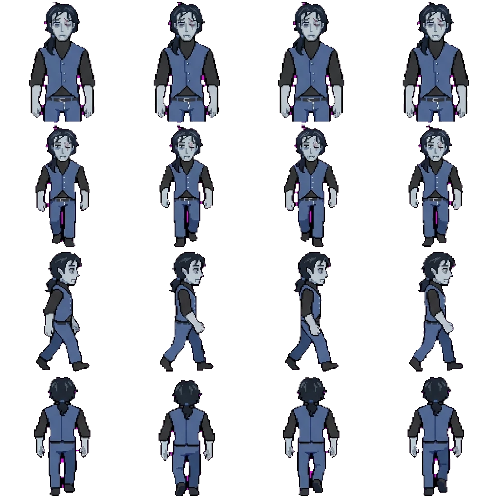 Henrik movement sprite