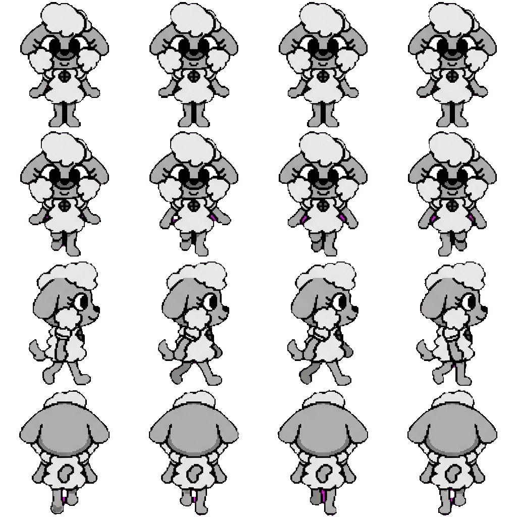 Gory movement sprite