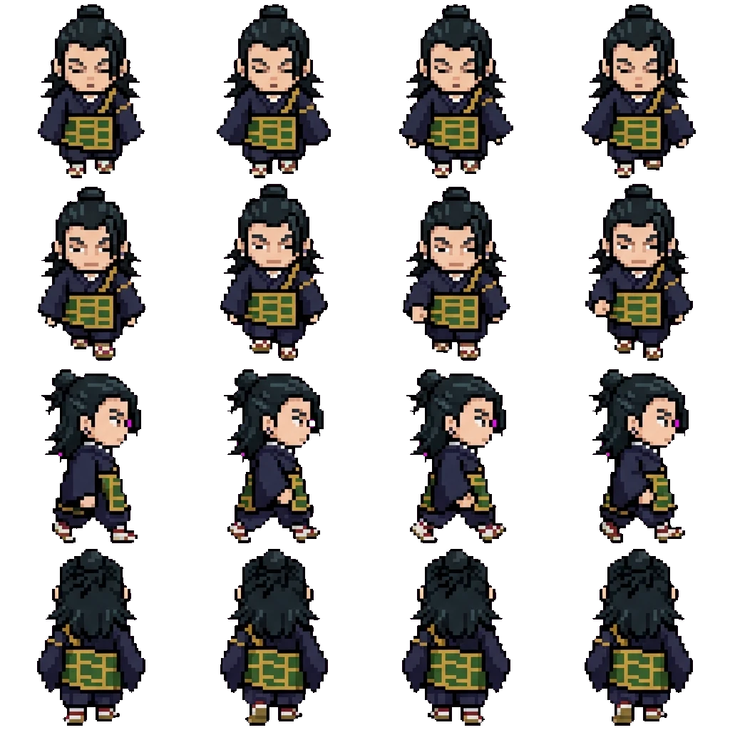 Suguru Geto movement sprite