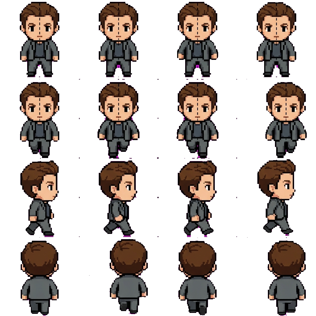 Peter movement sprite