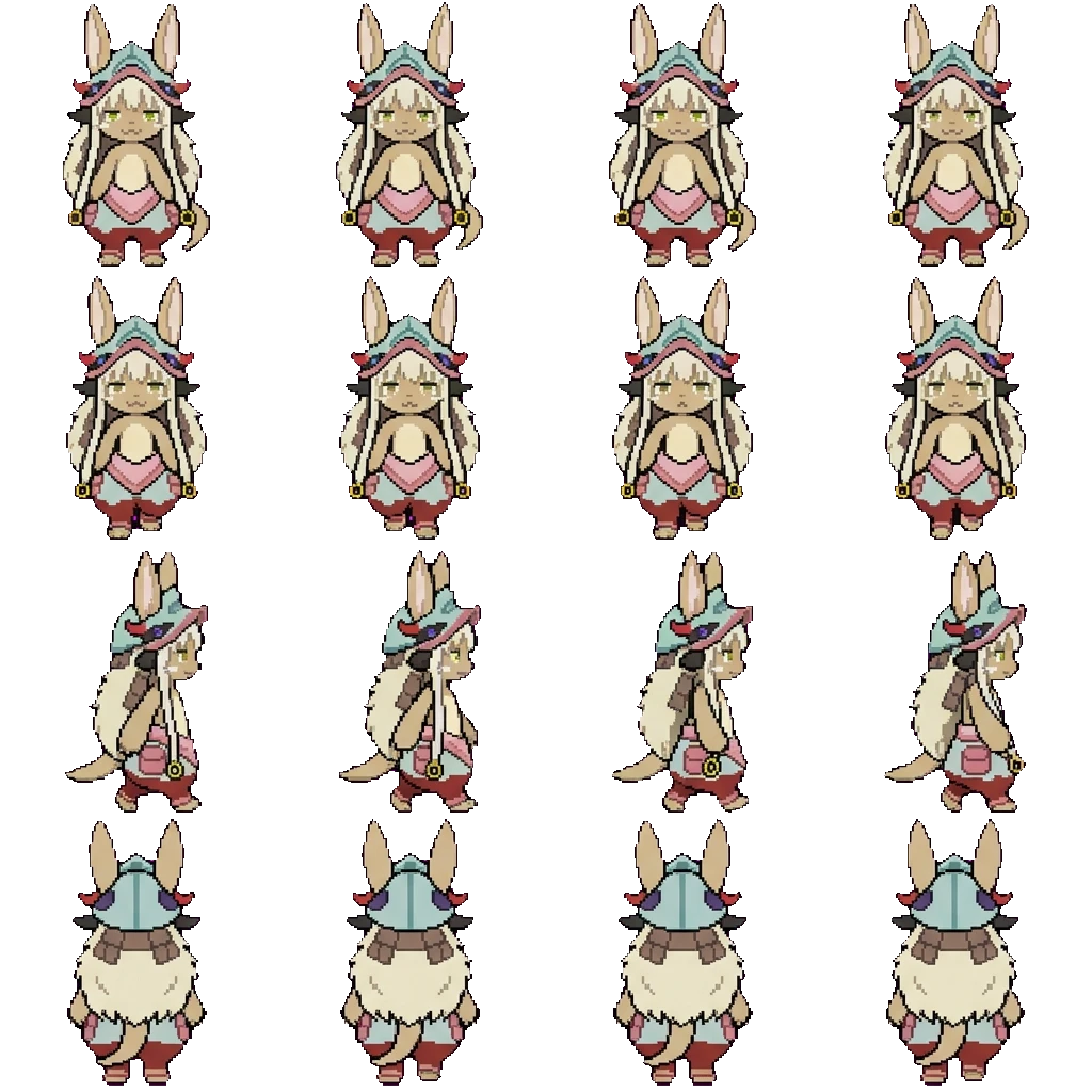 Nanachi movement sprite