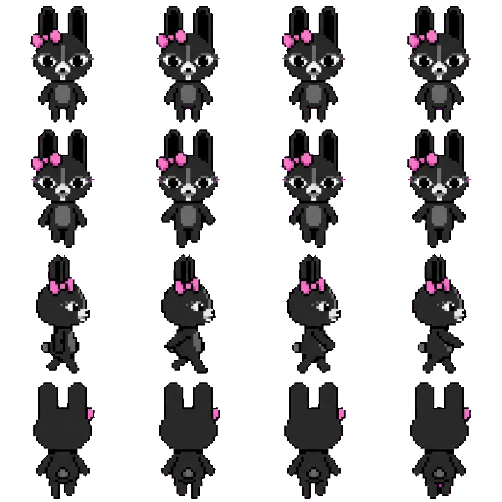Rattina movement sprite