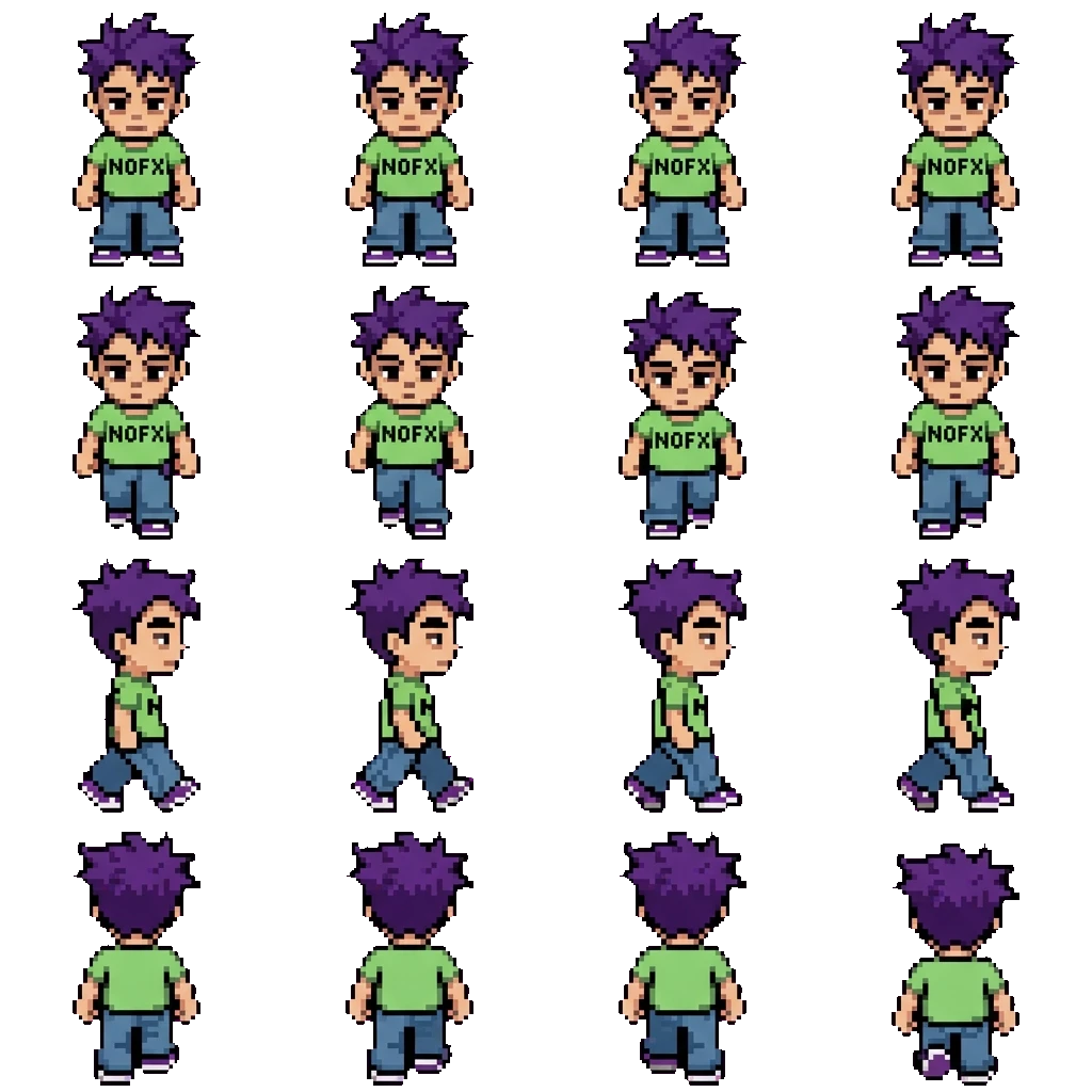 Су Бон movement sprite