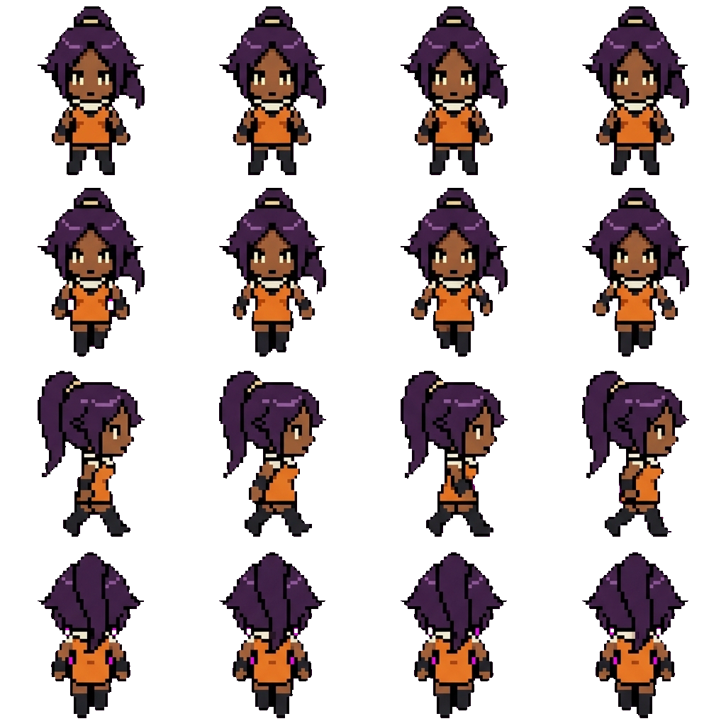 yoruichi shihōin movement sprite