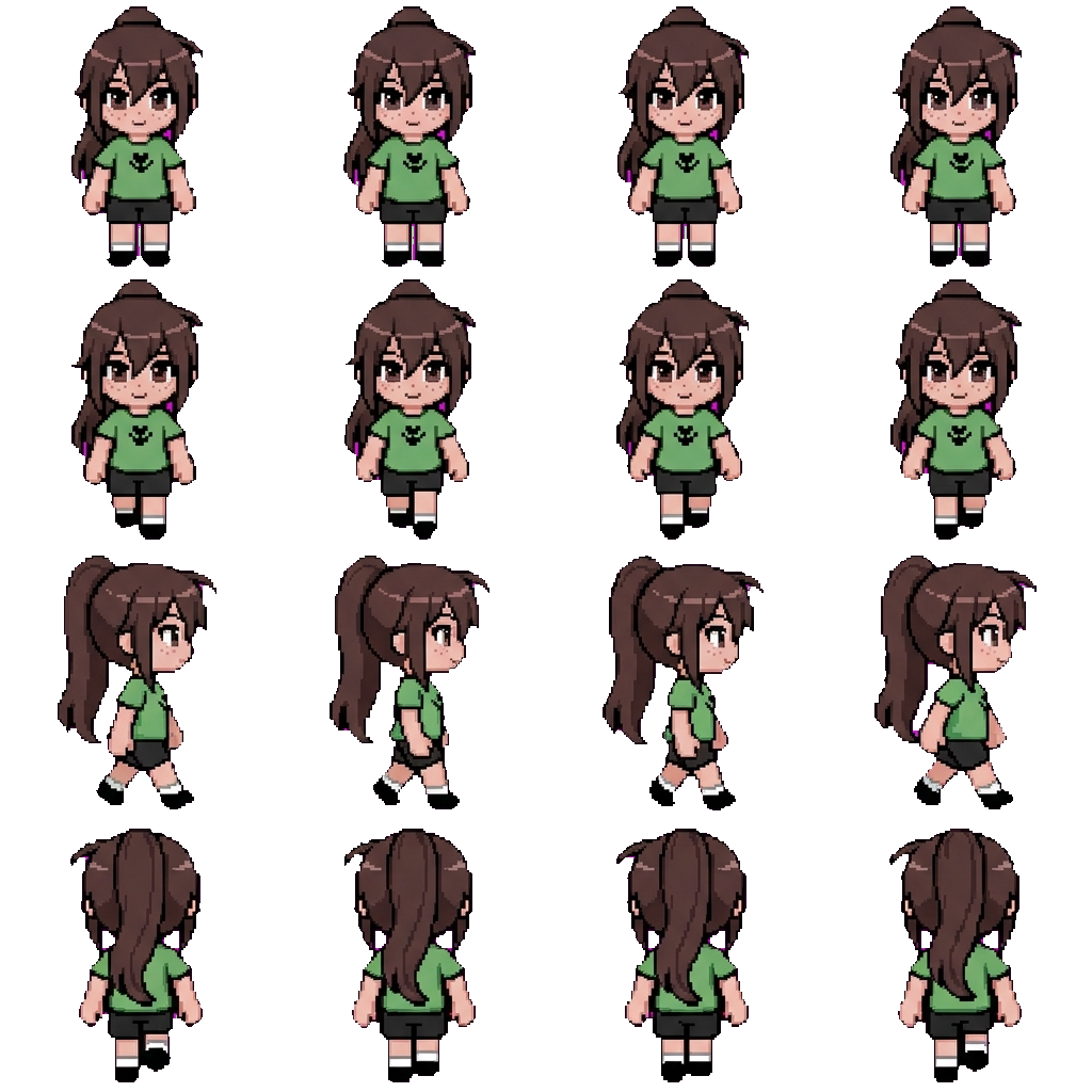 Sarah movement sprite