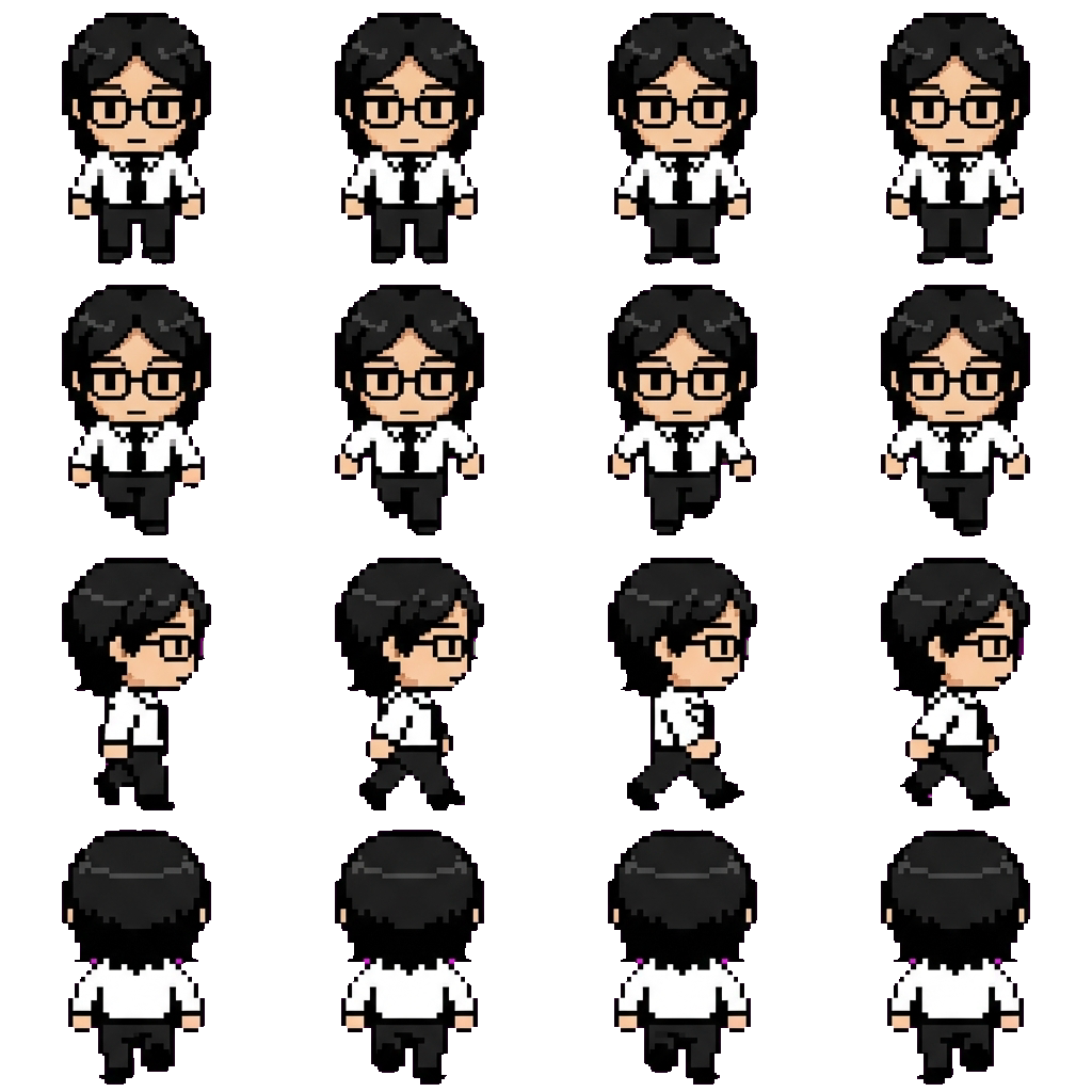 Lui movement sprite
