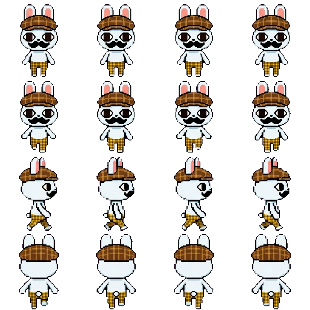 Barney movement sprite