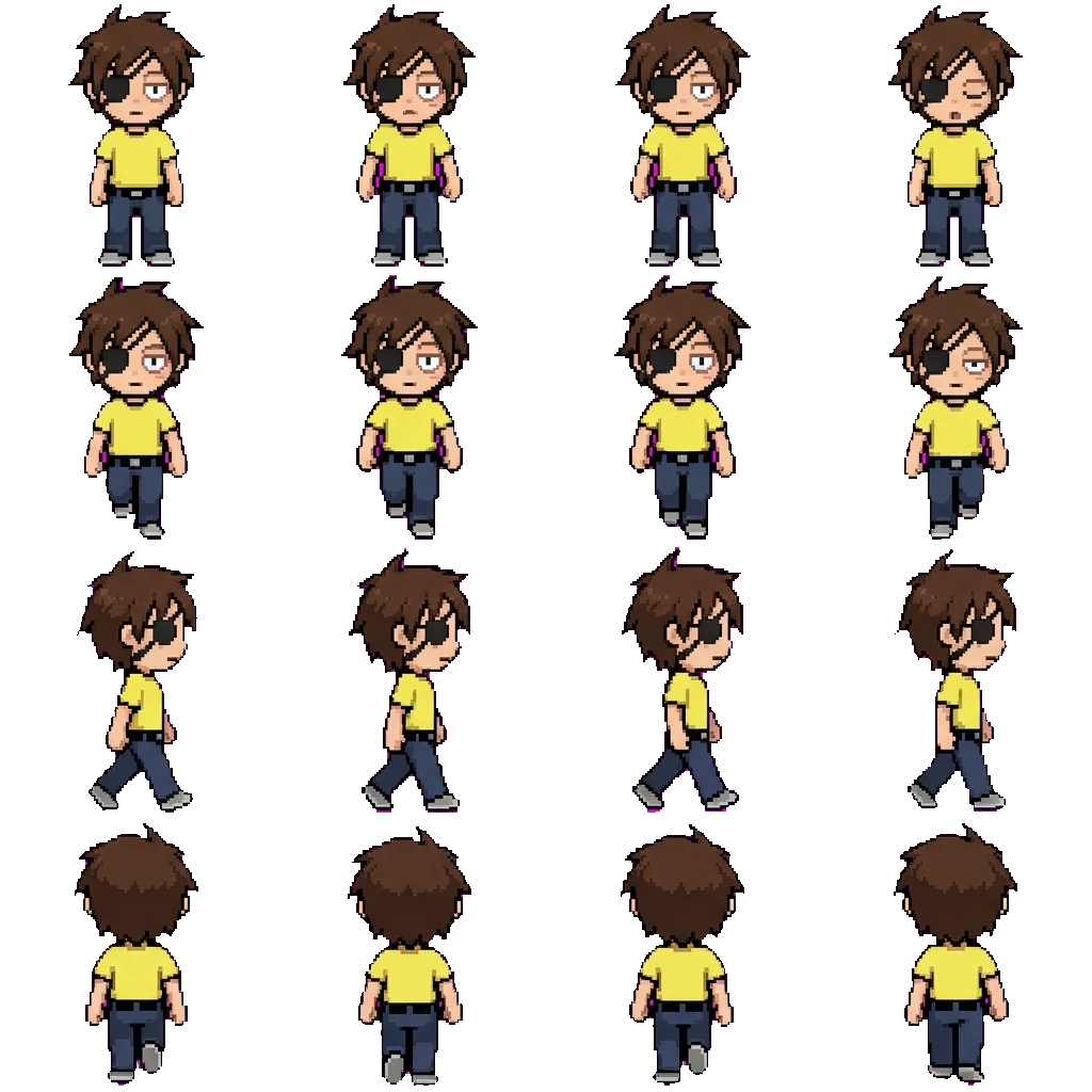 Evil Morty movement sprite