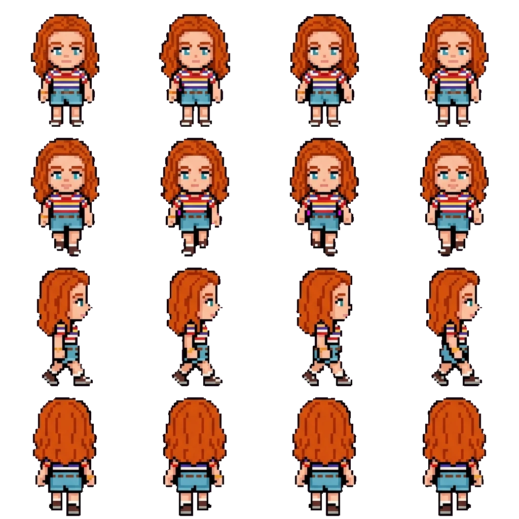 Max Mayfield movement sprite