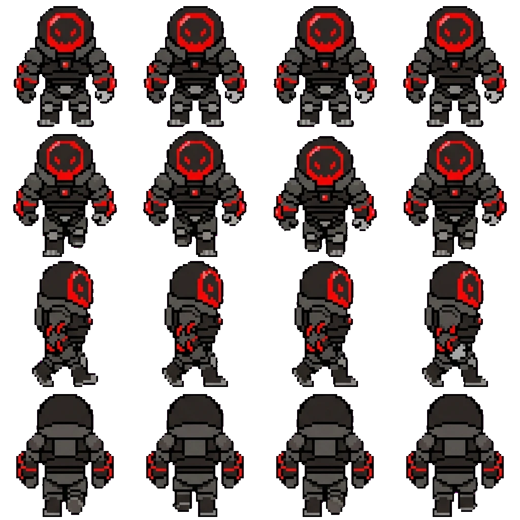 Armstrong movement sprite