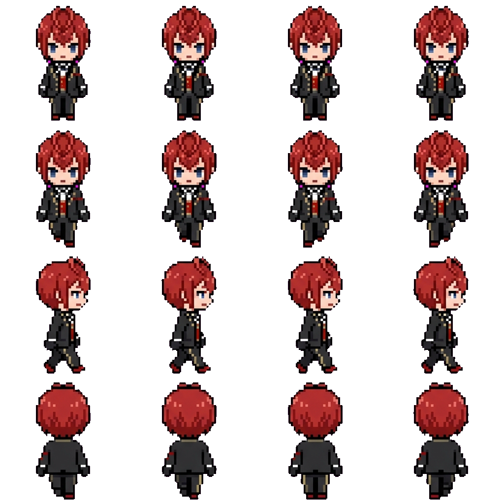 Riddle Rosehearts movement sprite