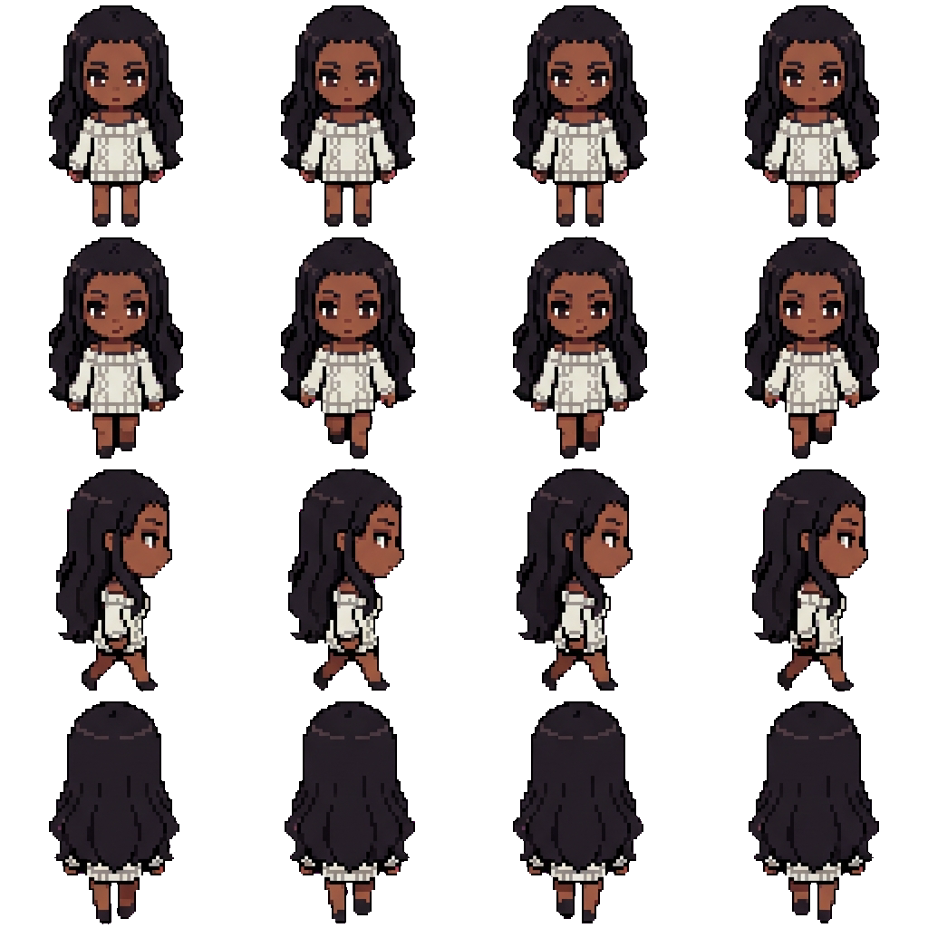 Ángela movement sprite