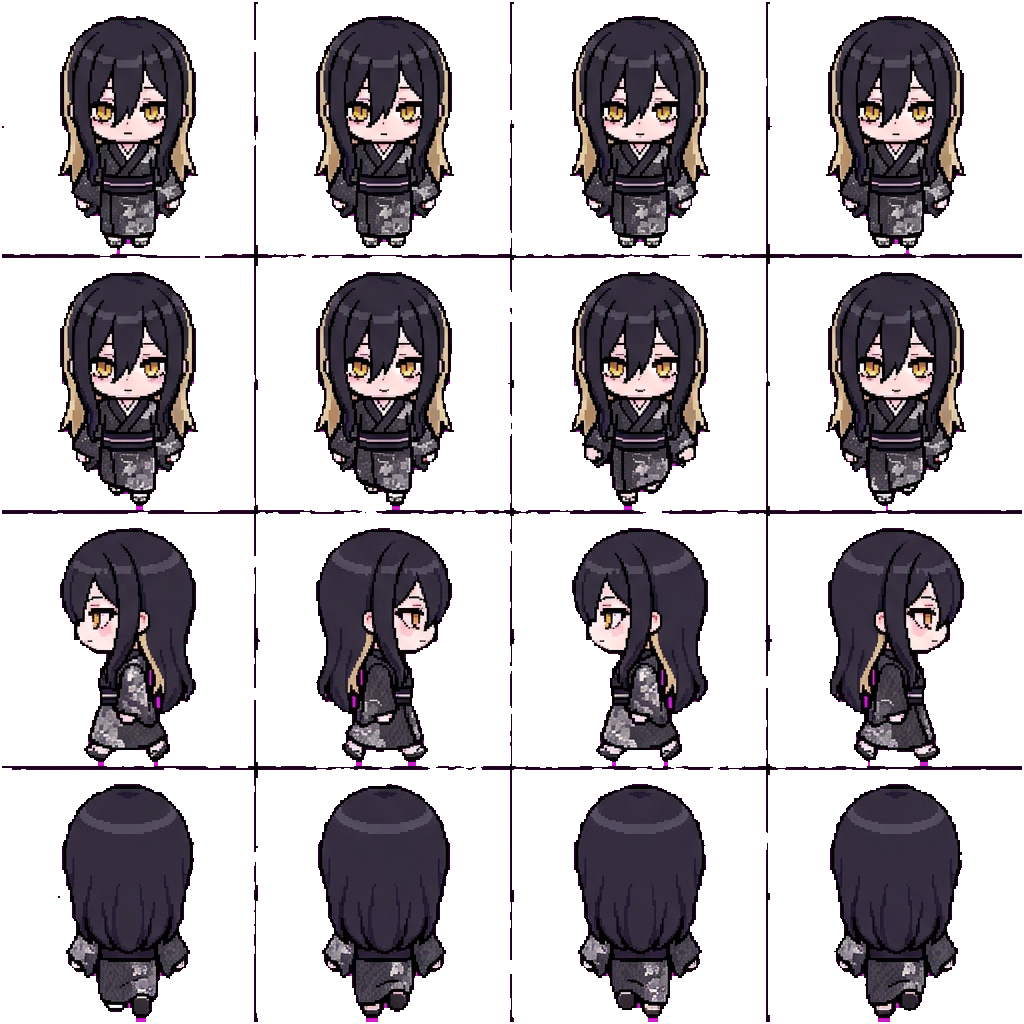 Bernadette movement sprite