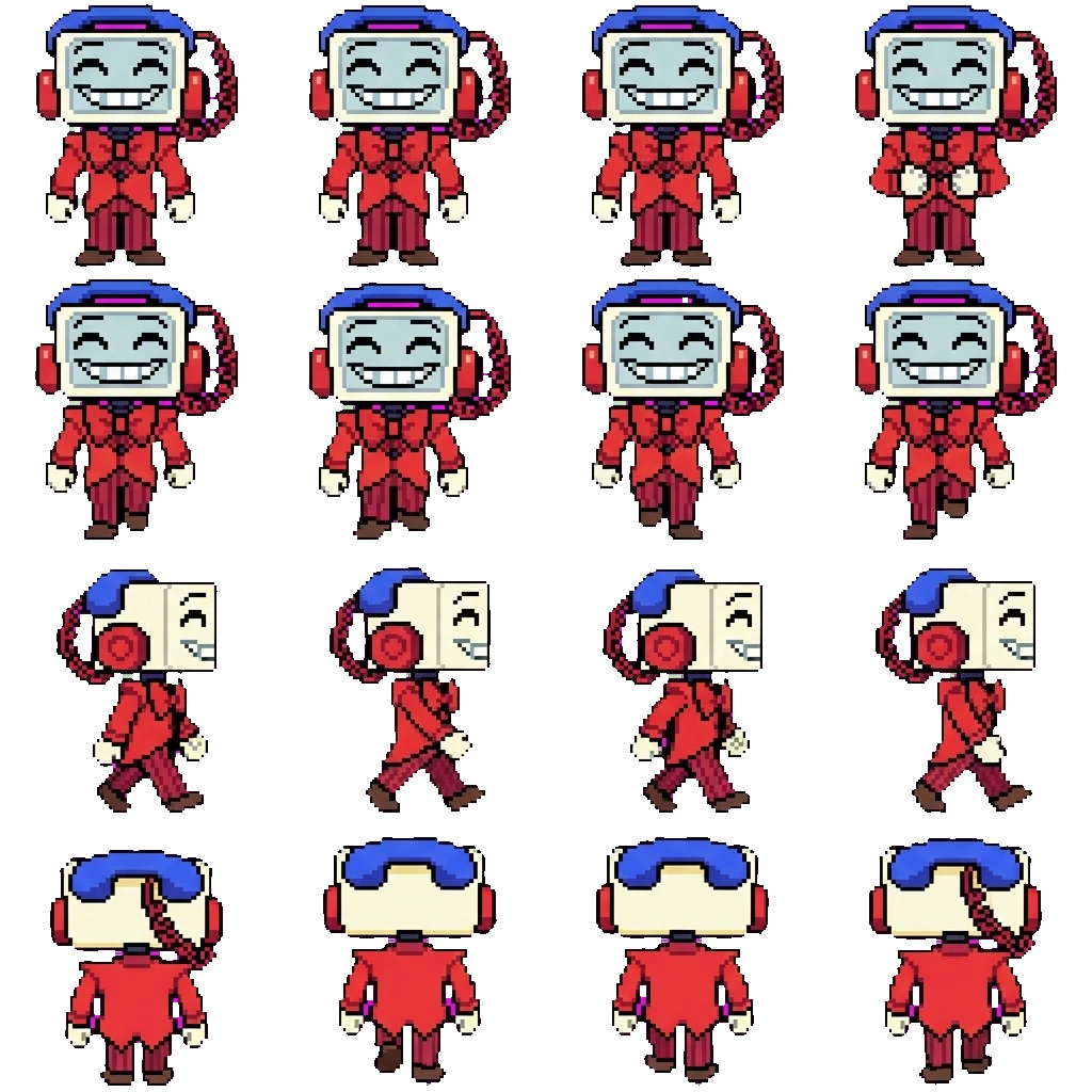 Henry Hotline movement sprite