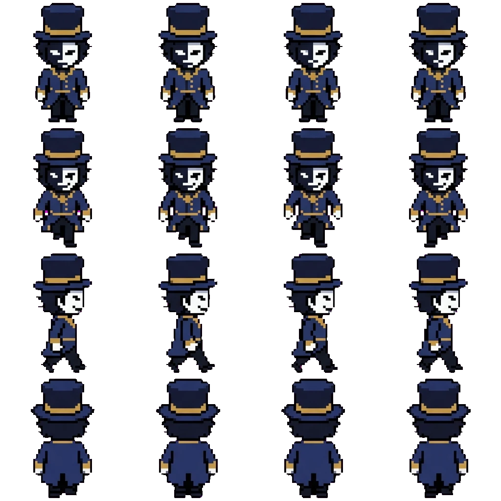 Ticket Taker movement sprite