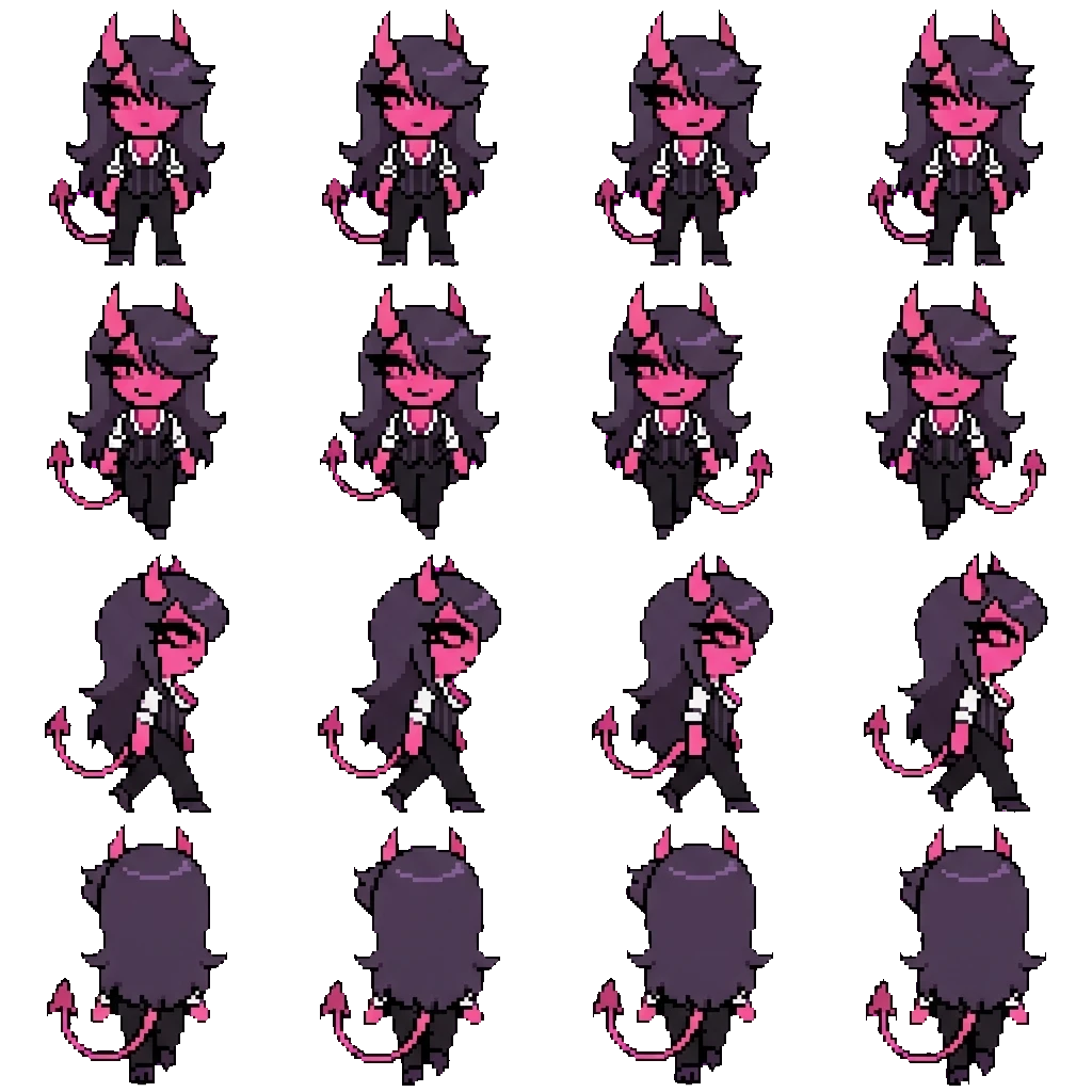 Yagari movement sprite