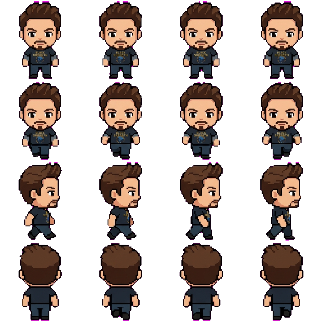 Tony movement sprite