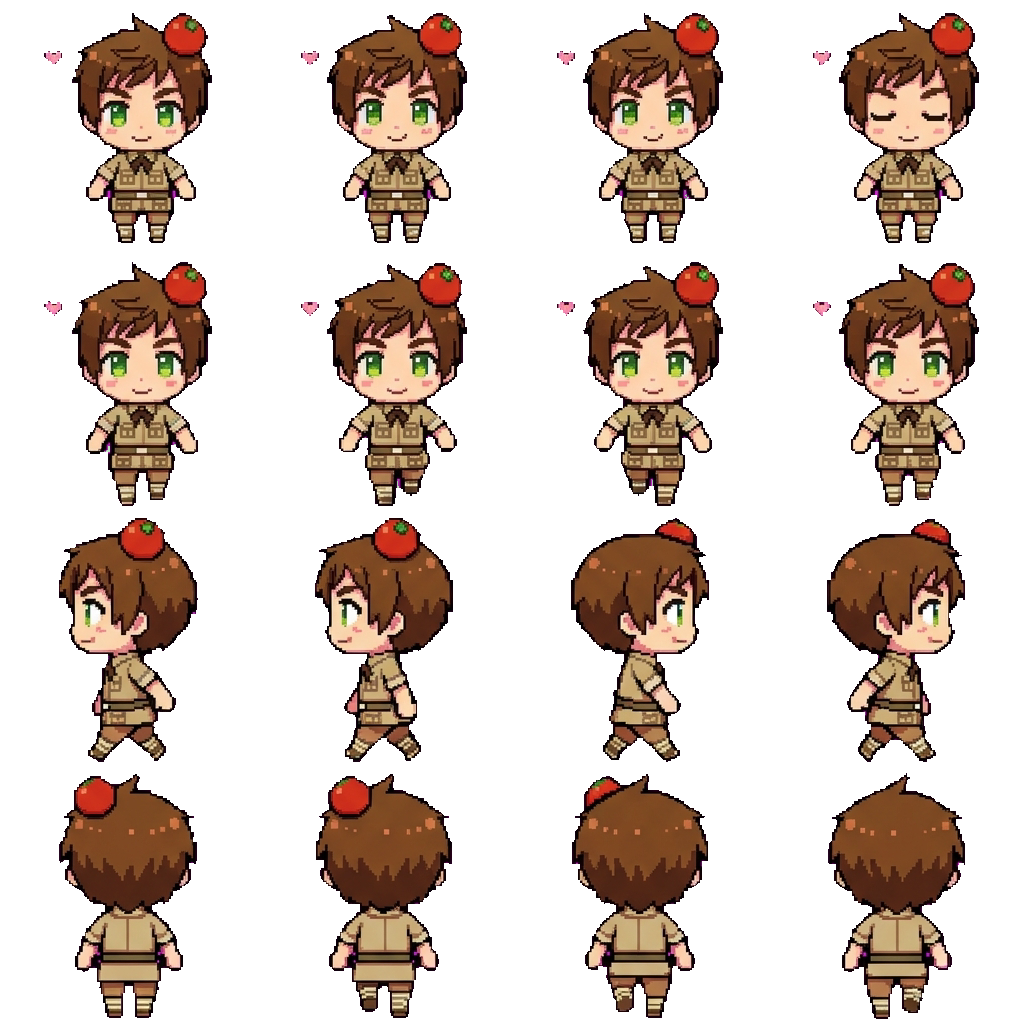 Antonio Fernández Carriedo movement sprite