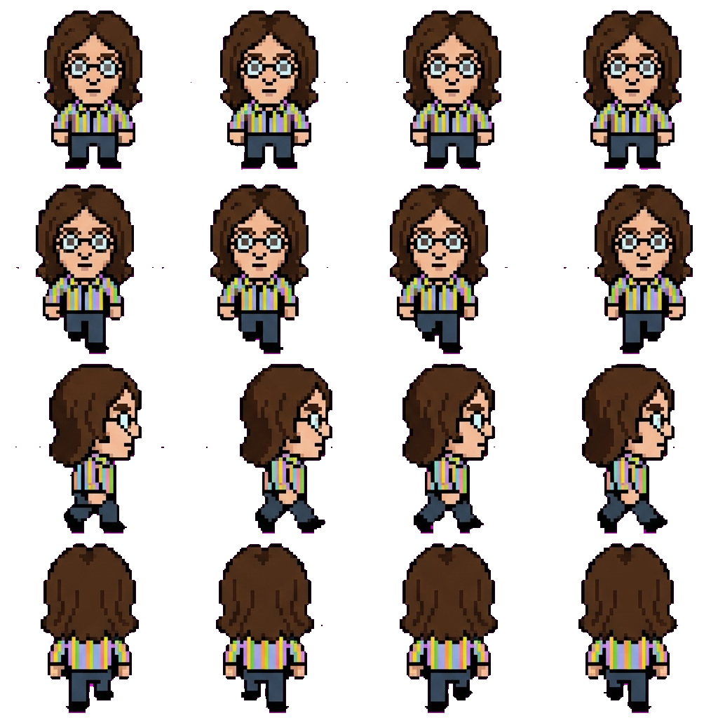 John Lennon movement sprite