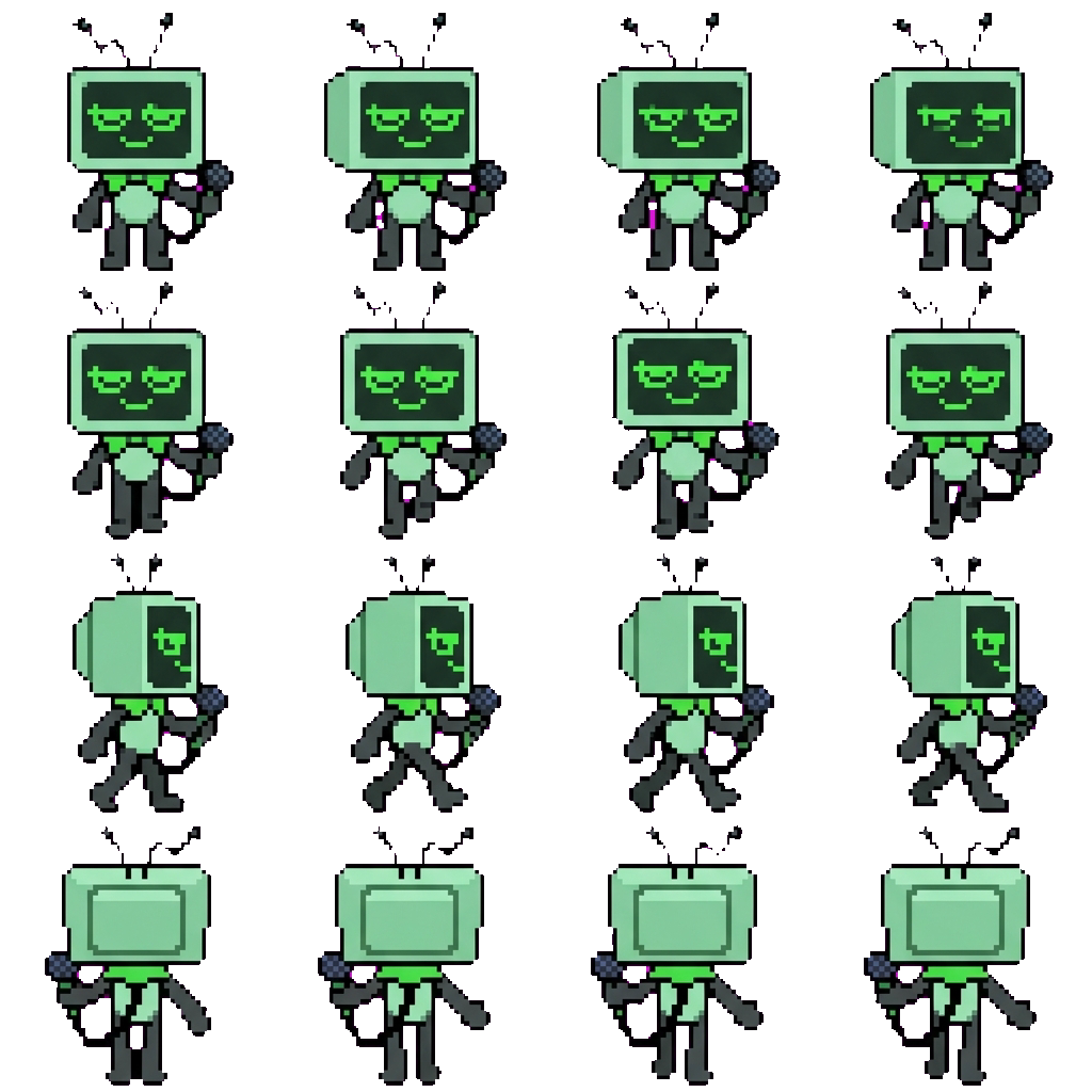 Vee version 1 movement sprite