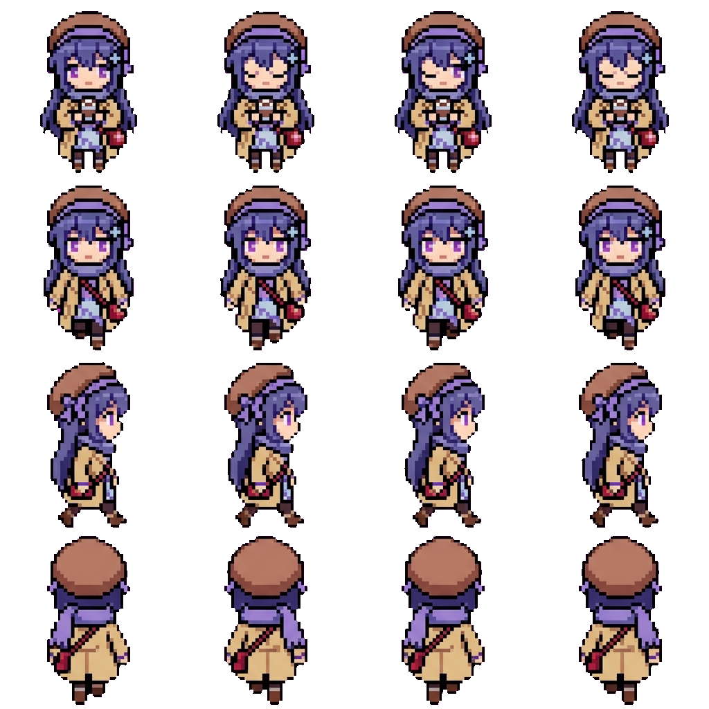 Yuri movement sprite