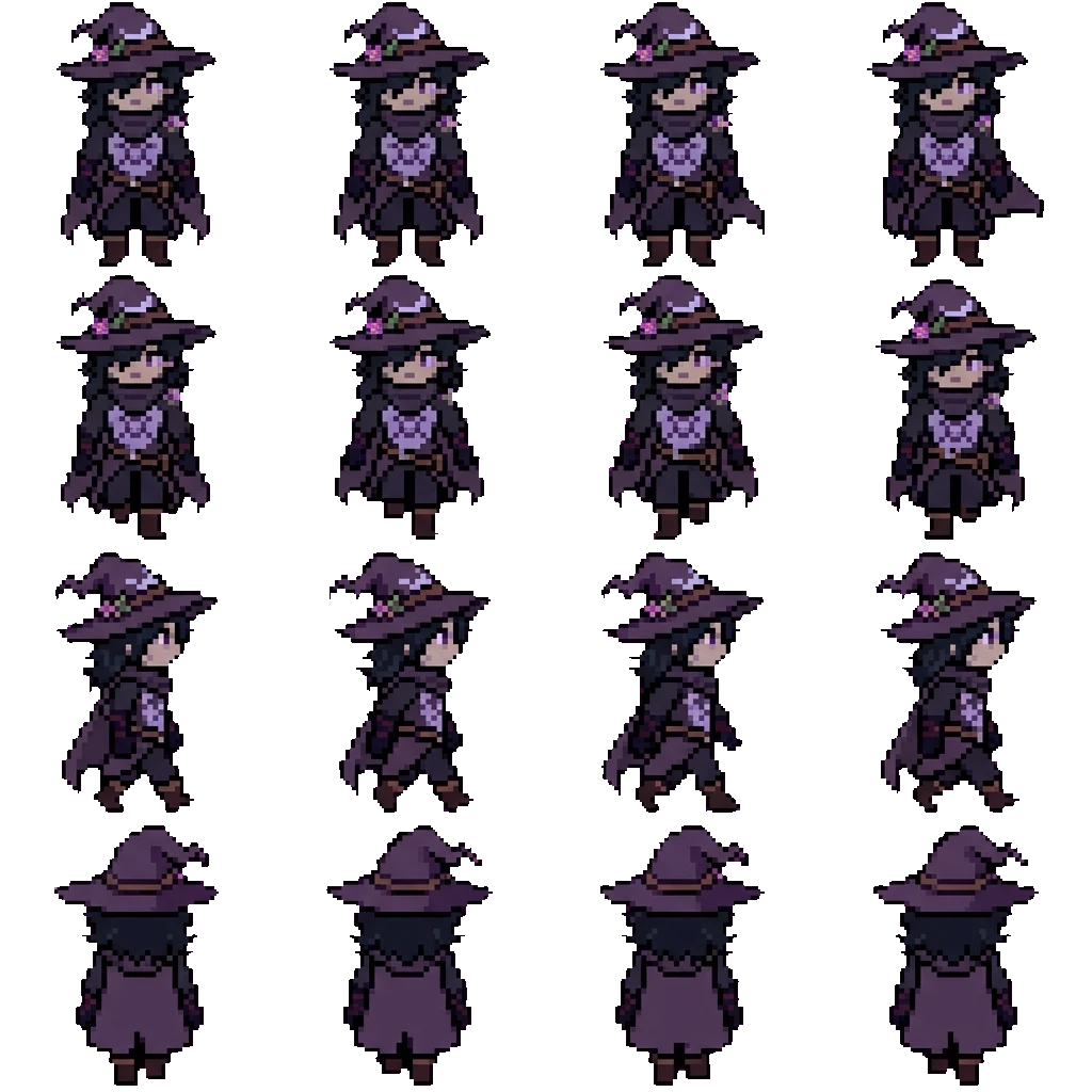 Azure movement sprite