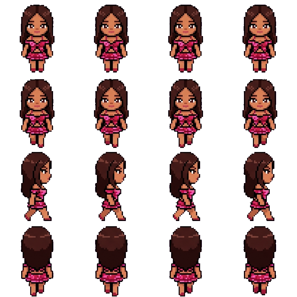 Liora Te King movement sprite