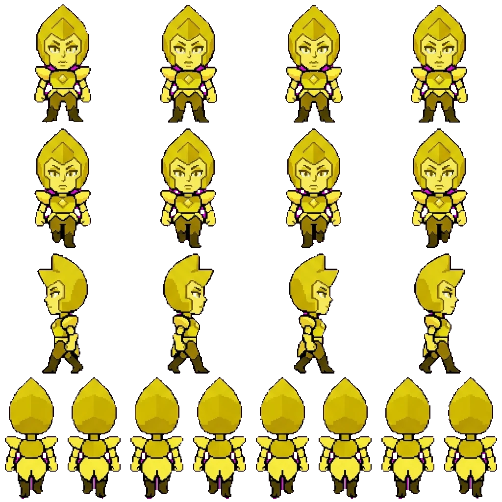 Yellow Diamond movement sprite