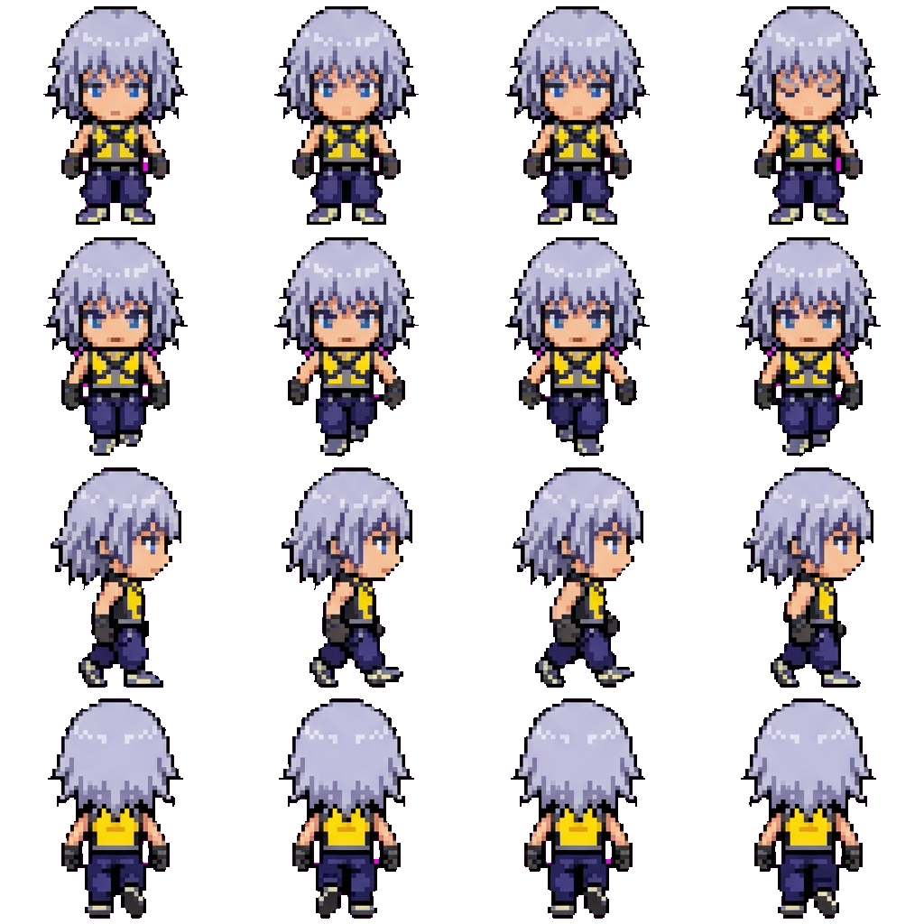 Riku movement sprite