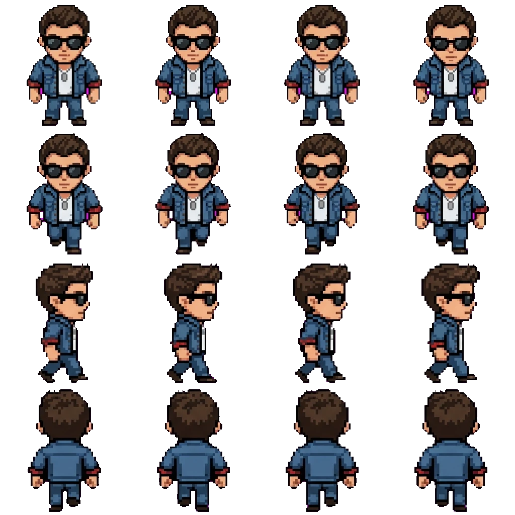 Brad movement sprite