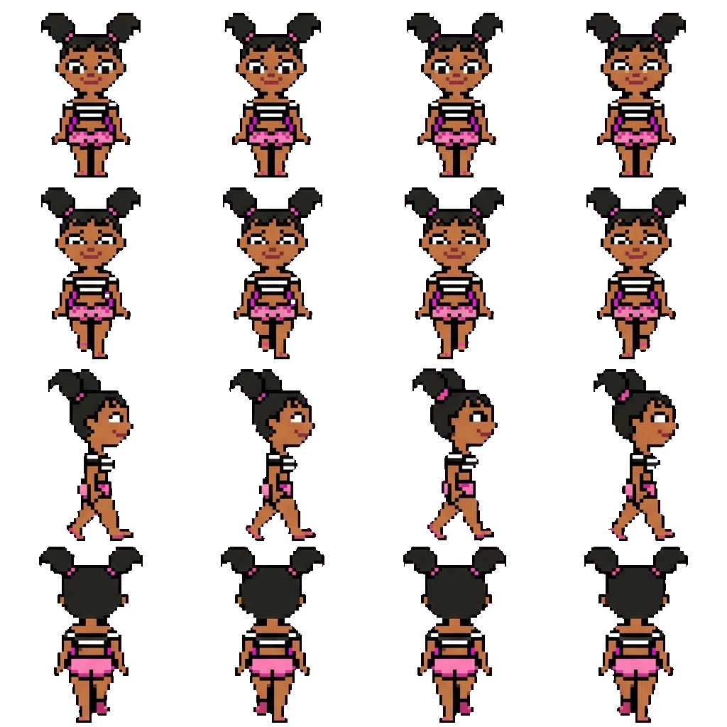 Katie movement sprite
