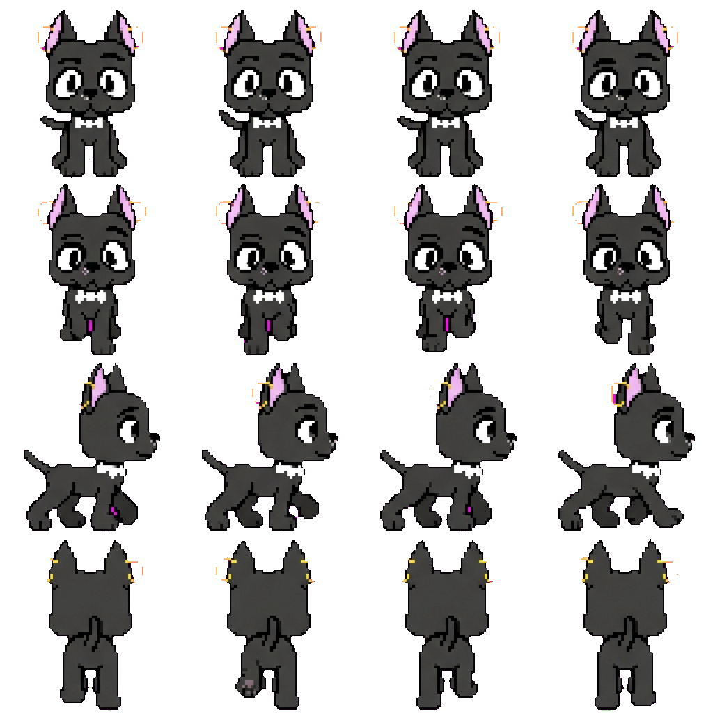 Luna movement sprite